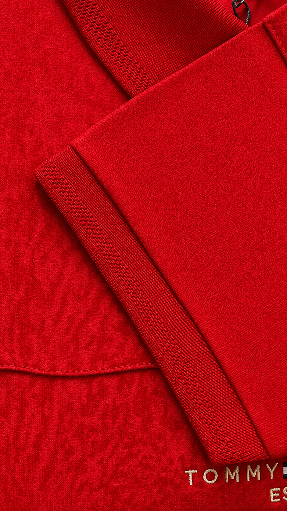 Premium Red Zip Polo T-Shirt for Men | Luxury Half-Zip Casual Tee