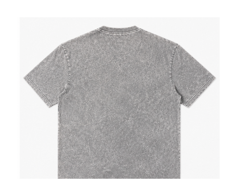 Vintage Acid Wash Oversized T-Shirt – Unisex Streetwear Tee | Washed Grey