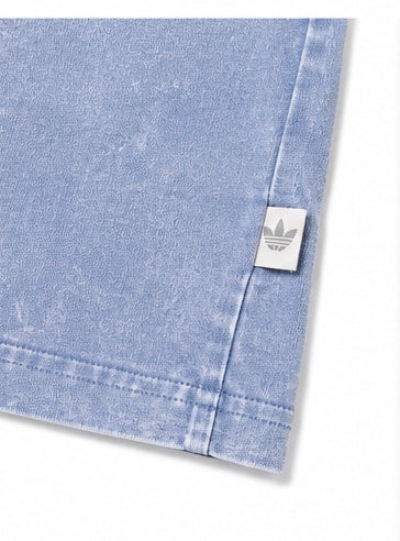 Vintage Acid Wash Oversized T-Shirt – Unisex Streetwear Tee | Powder Blue