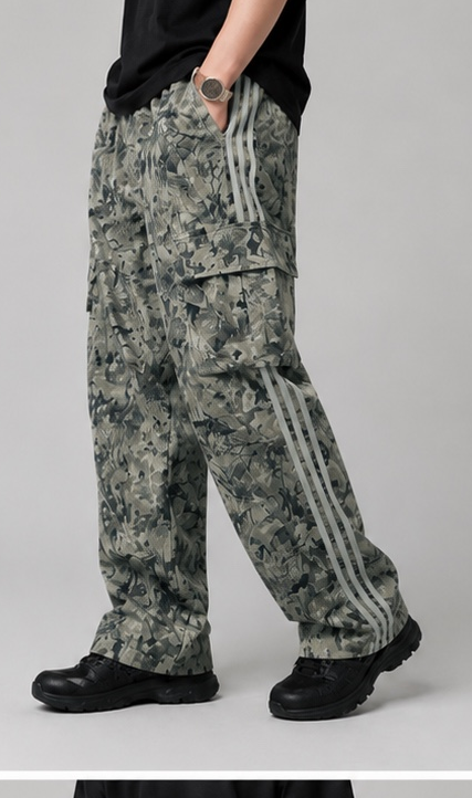 Urban Shadow Camo Cargo Pants – Streetwear Edition